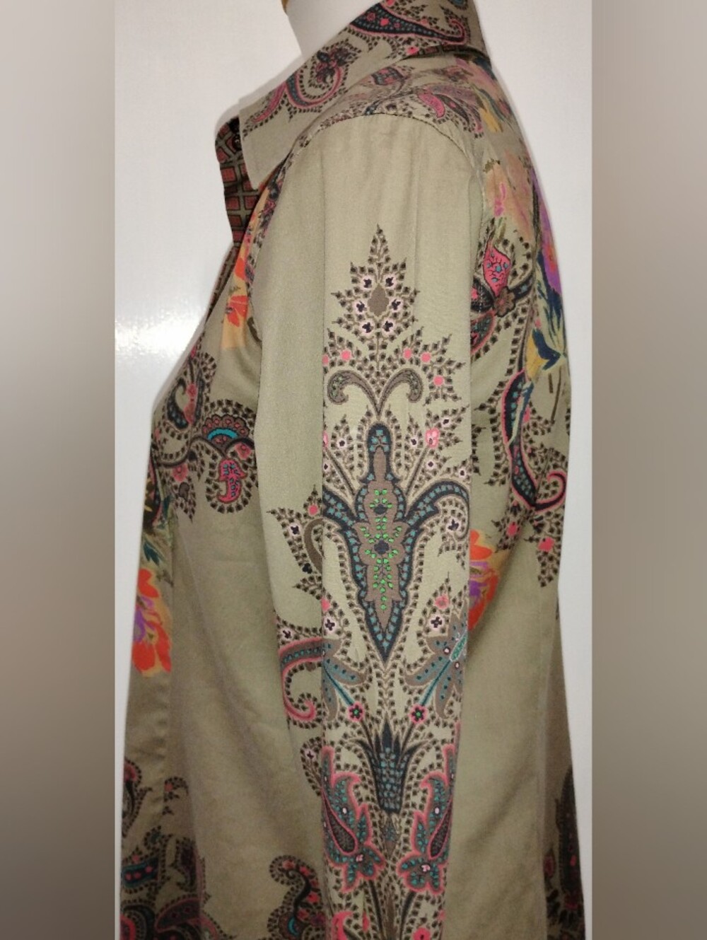 ETRO PAISLEY COTTON BLOUSE - Picture 3 of 13